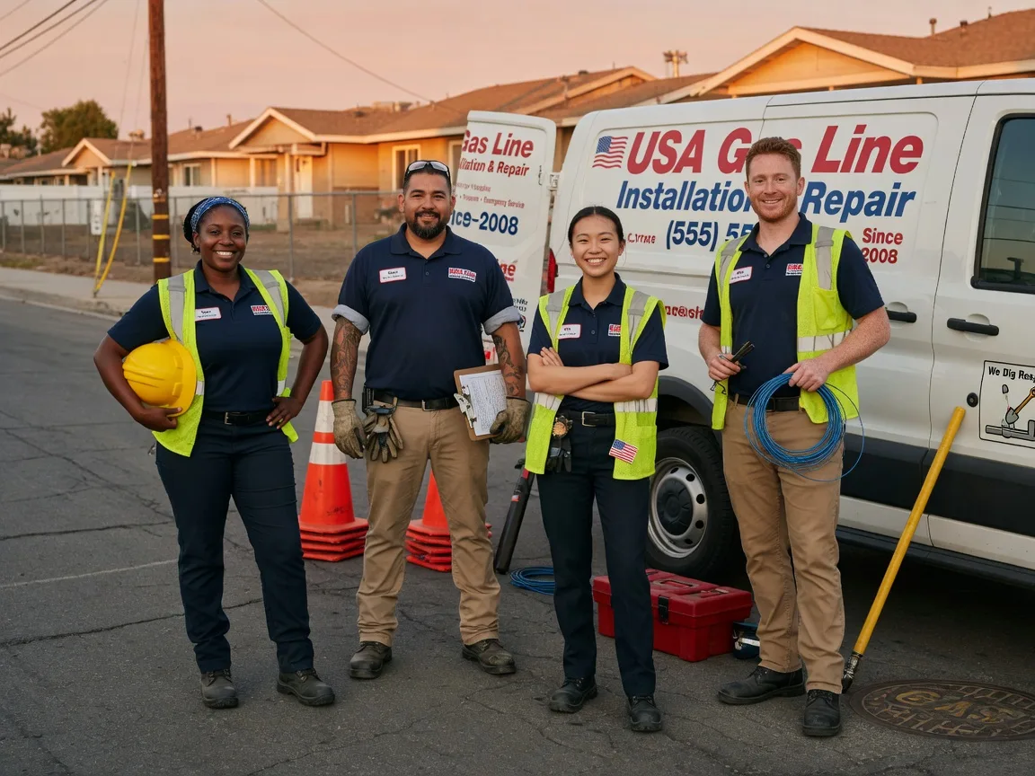 Gas Line Installation company in Philadelphia, TN